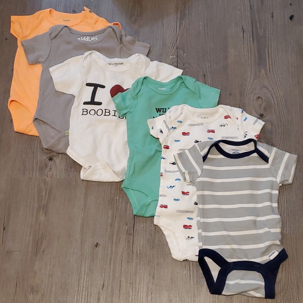 💚 Carter's & Misc. | Bundle of Baby Onesies | 3M